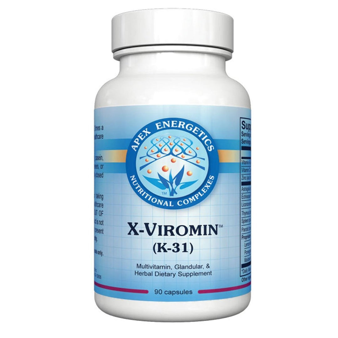 Apex Energetics - X - Viromin (K - 31) 90 Capsules - The Oasis of Health