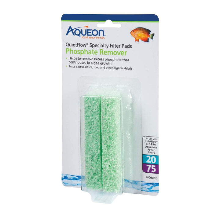 Aqueon Replacement Specialty Filter Pads Phosphate Remover 20/75 - The Oasis of Health