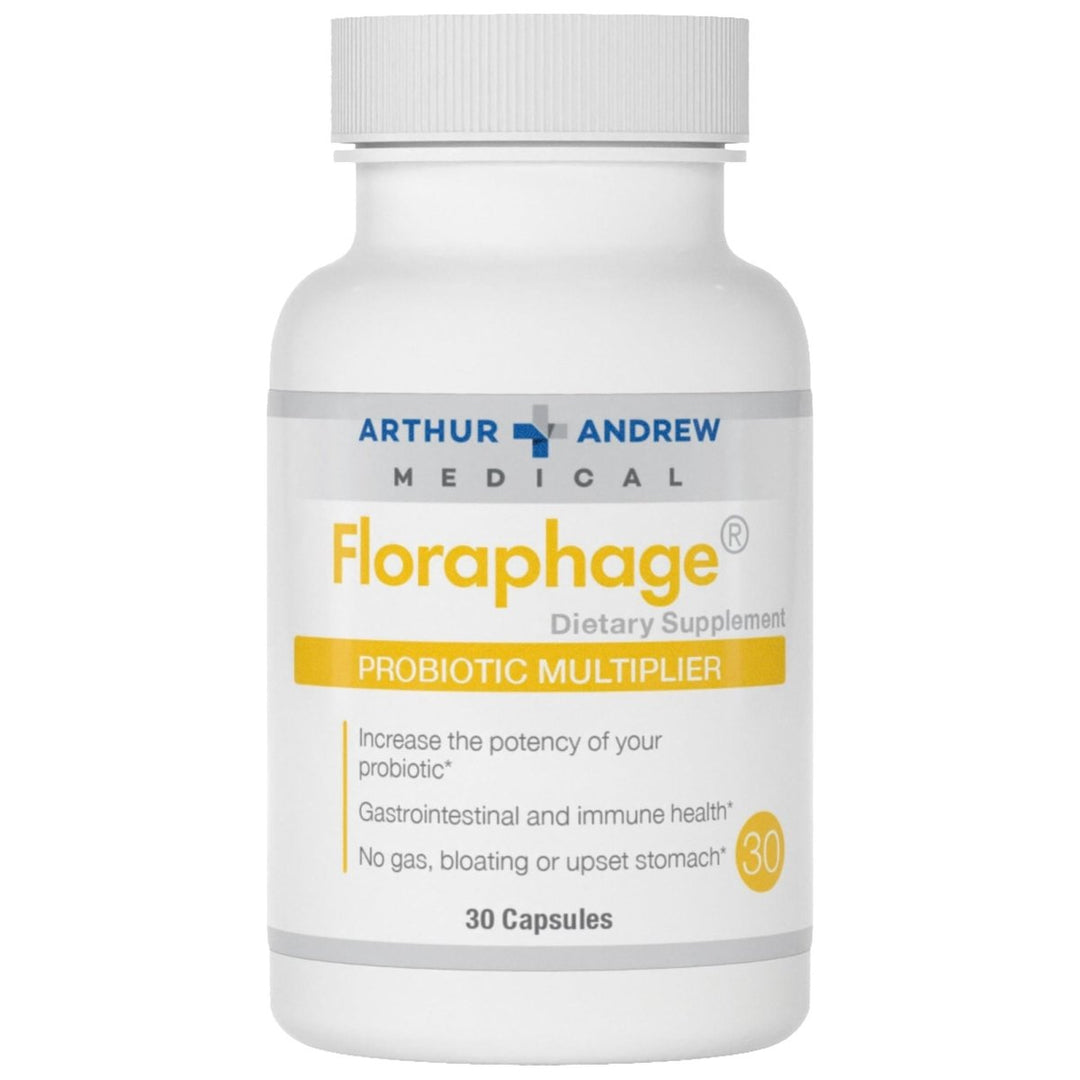Arthur Andrew Medical Floraphage Probiotic Multiplier 30 Caps - The Oasis of Health