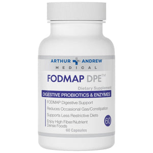 Arthur Andrew Medical - FODMAP DPE, Digestive Probiotics and Enzymes, Relief for FODMAP Intolerance and Highly Fermentable Foods, Vegan, Non - GMO, 60 Capsules - The Oasis of Health