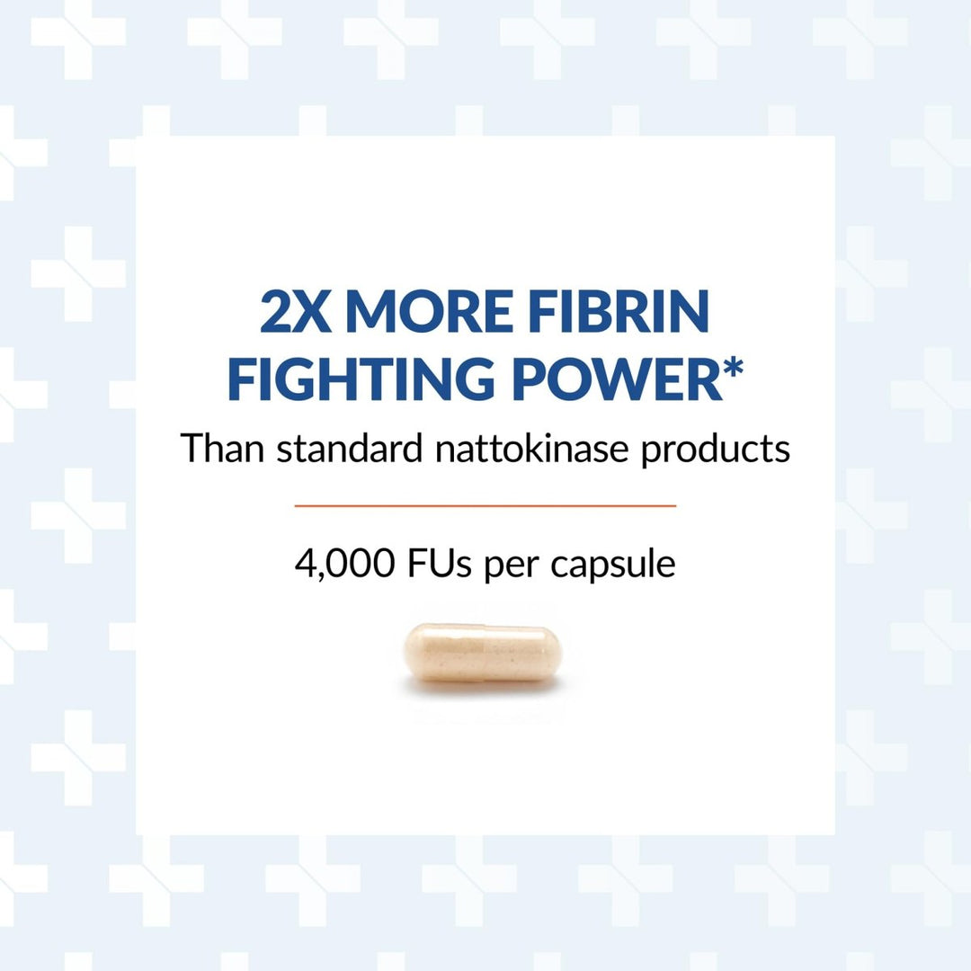 Arthur Andrew Medical - Nattovena, Pure Nattokinase, Circulatory and Heart Health, Vegan, Non - GMO, 30 Capsules - The Oasis of Health