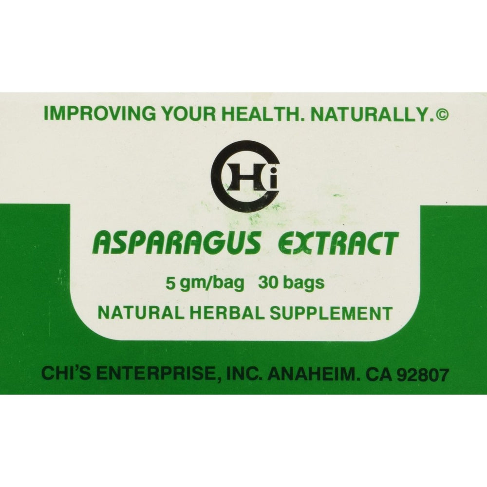 Asparagus Extract Tea by Chis Enterprise 5 gm per bag, 30 bags - The Oasis of Health