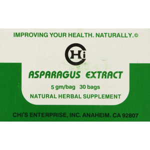 Asparagus Extract Tea by Chis Enterprise 5 gm per bag, 30 bags - The Oasis of Health