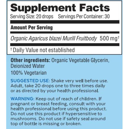 Atlas World - Agaricus Bio Super Liquid Immune Support Anti - Aging Formula - 1 fl. oz. - The Oasis of Health