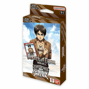 Attack on Titan Union Arena Starter Deck by Bandai - The Oasis of Health