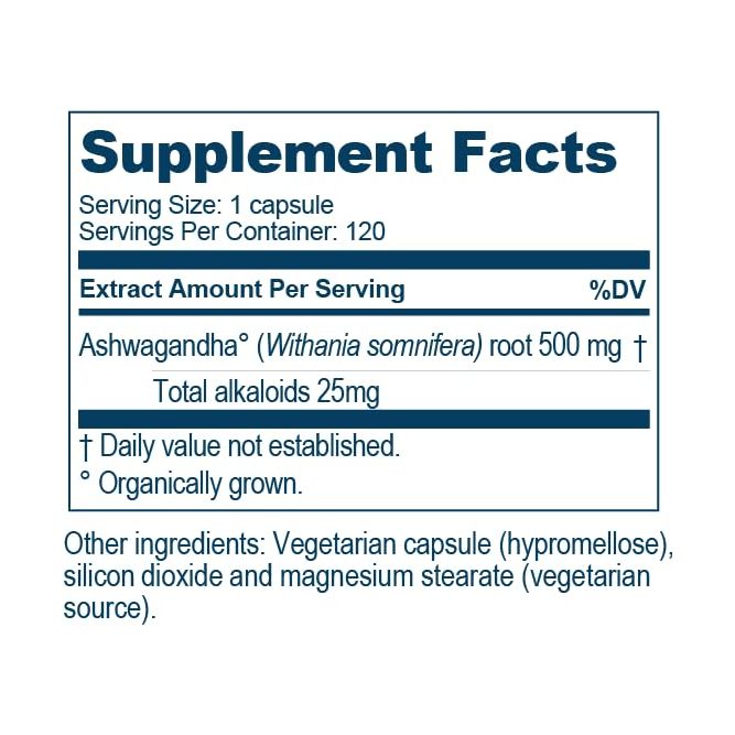 Ayush Herbs Ashwagandha 120caps - The Oasis of Health