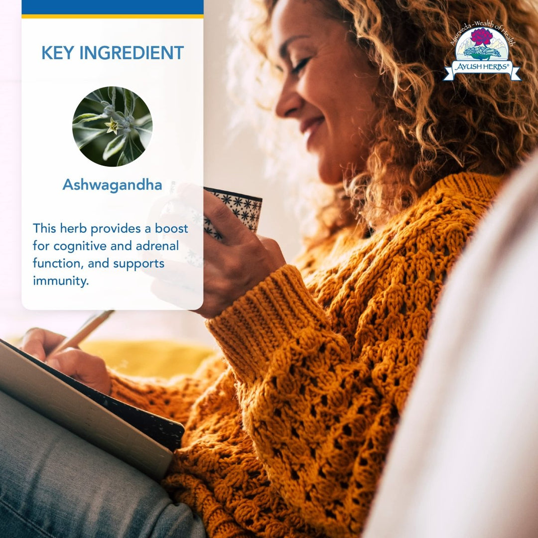 Ayush Herbs Ashwagandha 120caps - The Oasis of Health