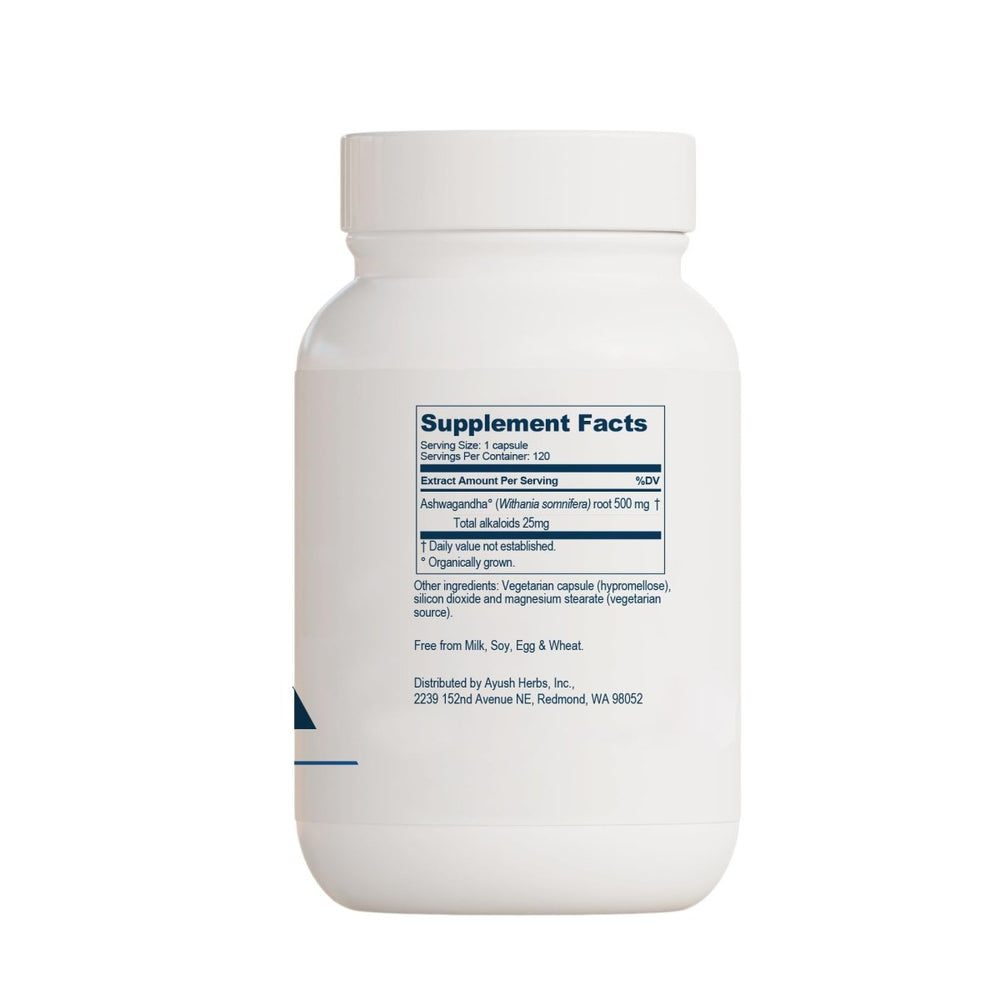 Ayush Herbs Ashwagandha 120caps - The Oasis of Health