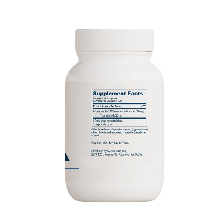 Ayush Herbs Ashwagandha 120caps - The Oasis of Health