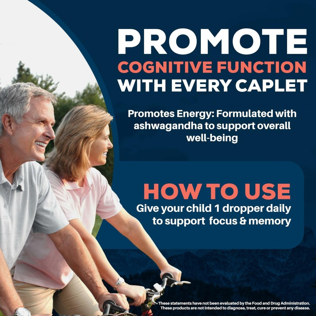 Ayush Herbs BacopaPlus Drops for Kids - Kids Focus and Attention Supplement with Bacopa, Ashwagandha, Ginkgo, Support for Brain & Memory, Organic Ingredients - 2 Fl Oz (80 Servings) - The Oasis of Health