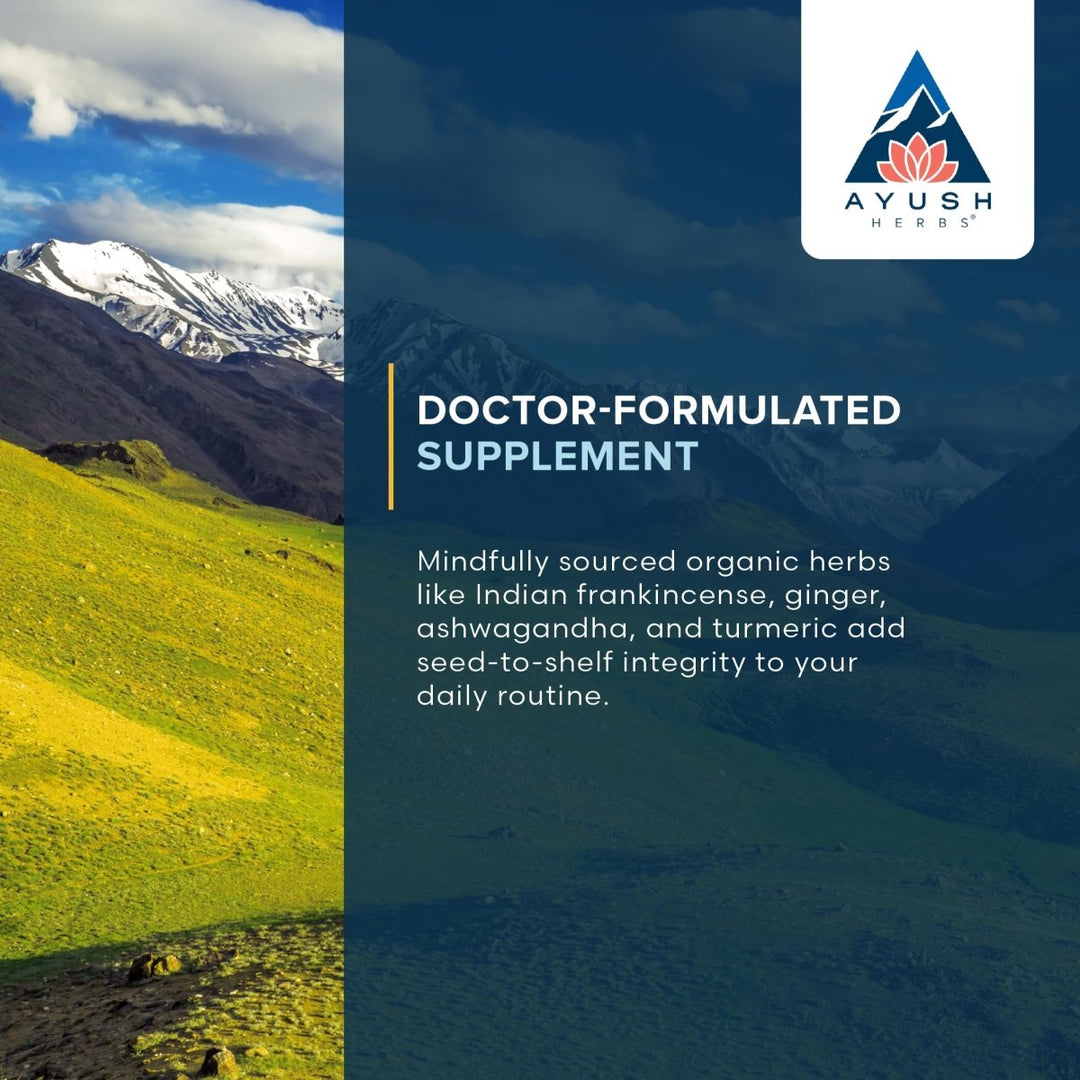 Ayush Herbs Boswelya Plus 90 count - The Oasis of Health