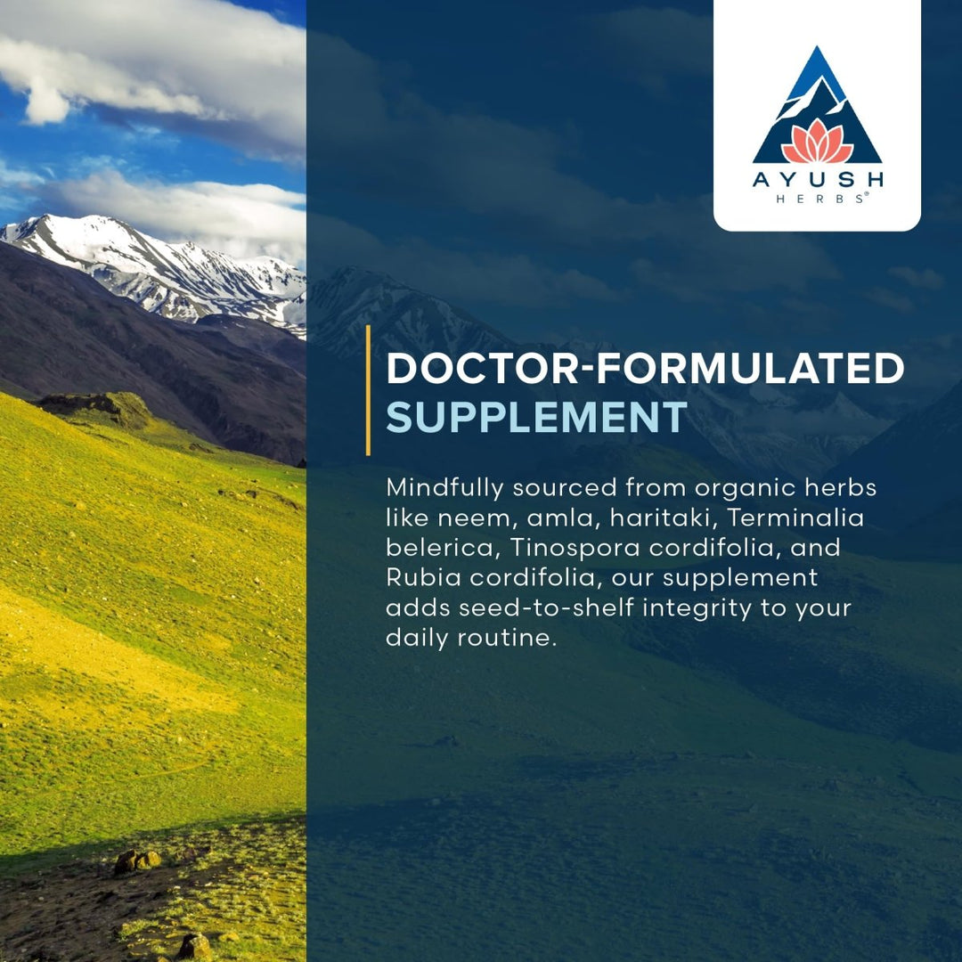 Ayush Herbs Neem Plus 90 Vcaps - The Oasis of Health