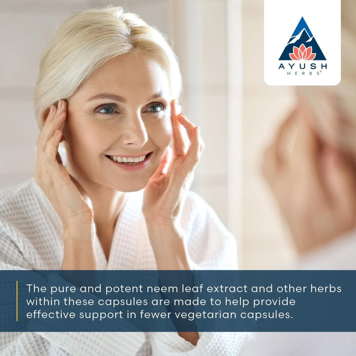Ayush Herbs Neem Plus 90 Vcaps - The Oasis of Health