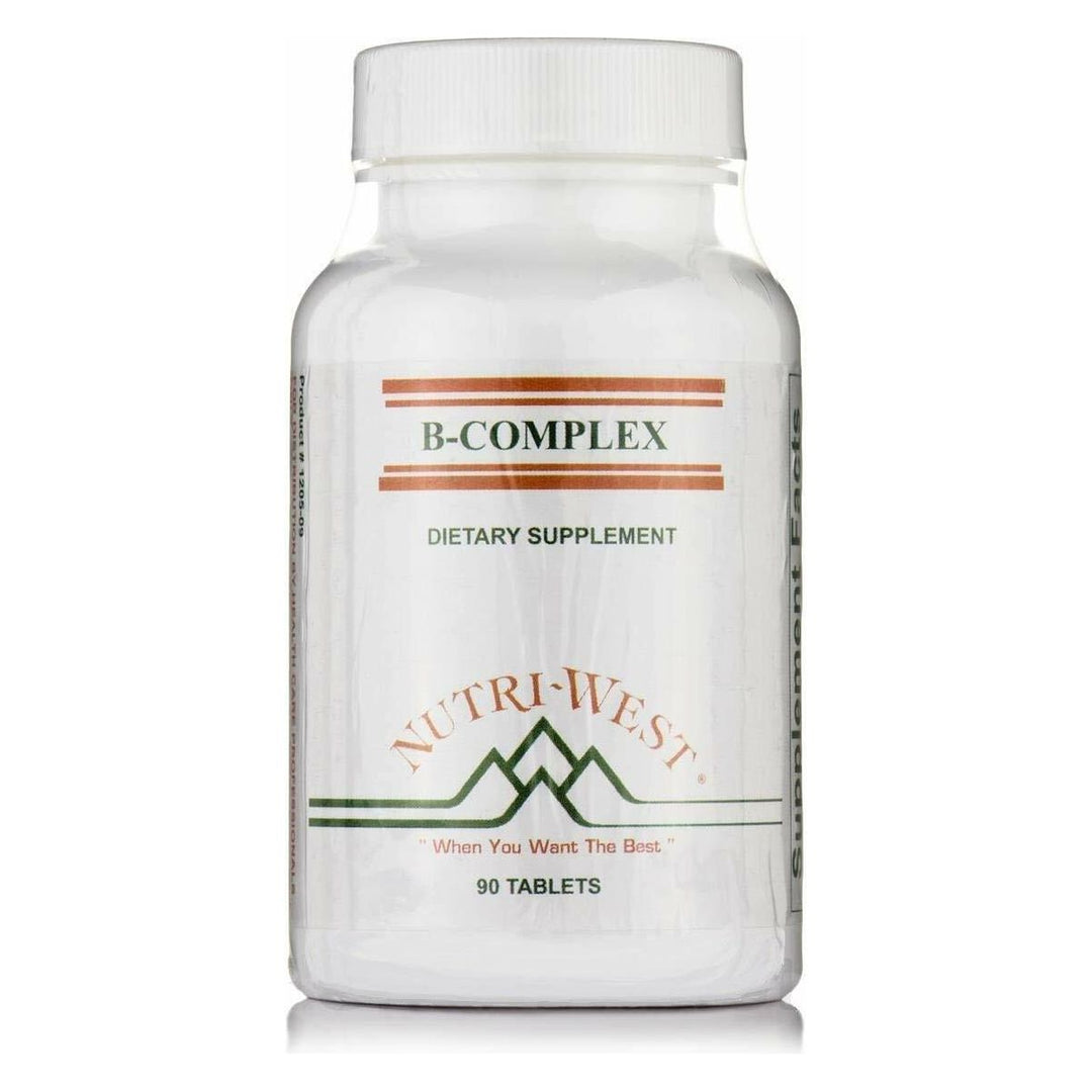 B - Complex - 90 Tablets by Nutri West - The Oasis of Health