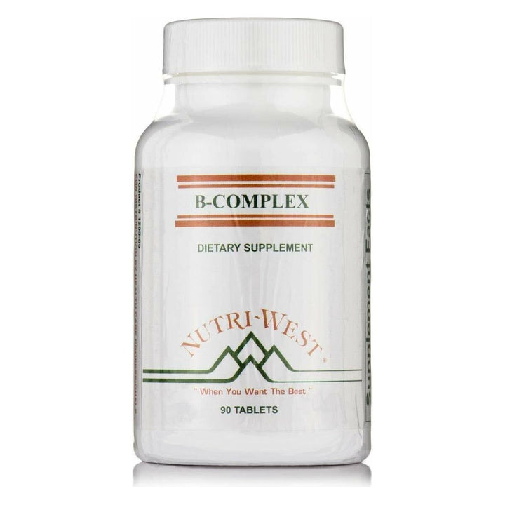 B - Complex - 90 Tablets by Nutri West - The Oasis of Health