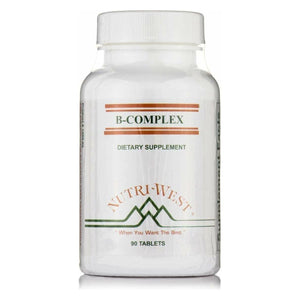 B - Complex - 90 Tablets by Nutri West - The Oasis of Health