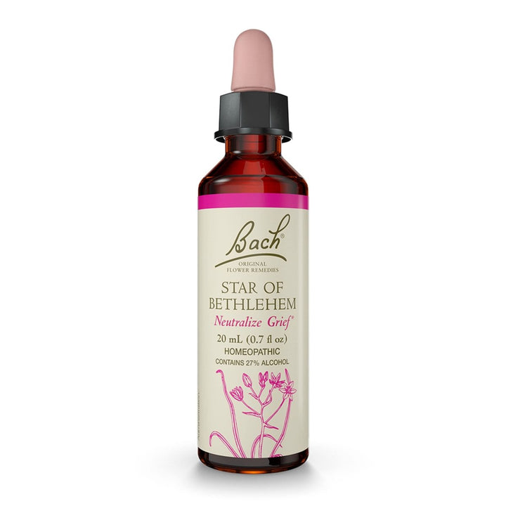 Bach - Bach Original Flower Remedy Dropper Star of Bethlehem Flower Essence - 20 ml. - The Oasis of Health