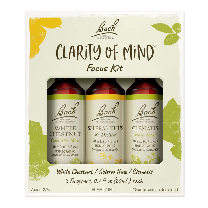 Bach Clarity of Mind Focus Kit - The Oasis of Health