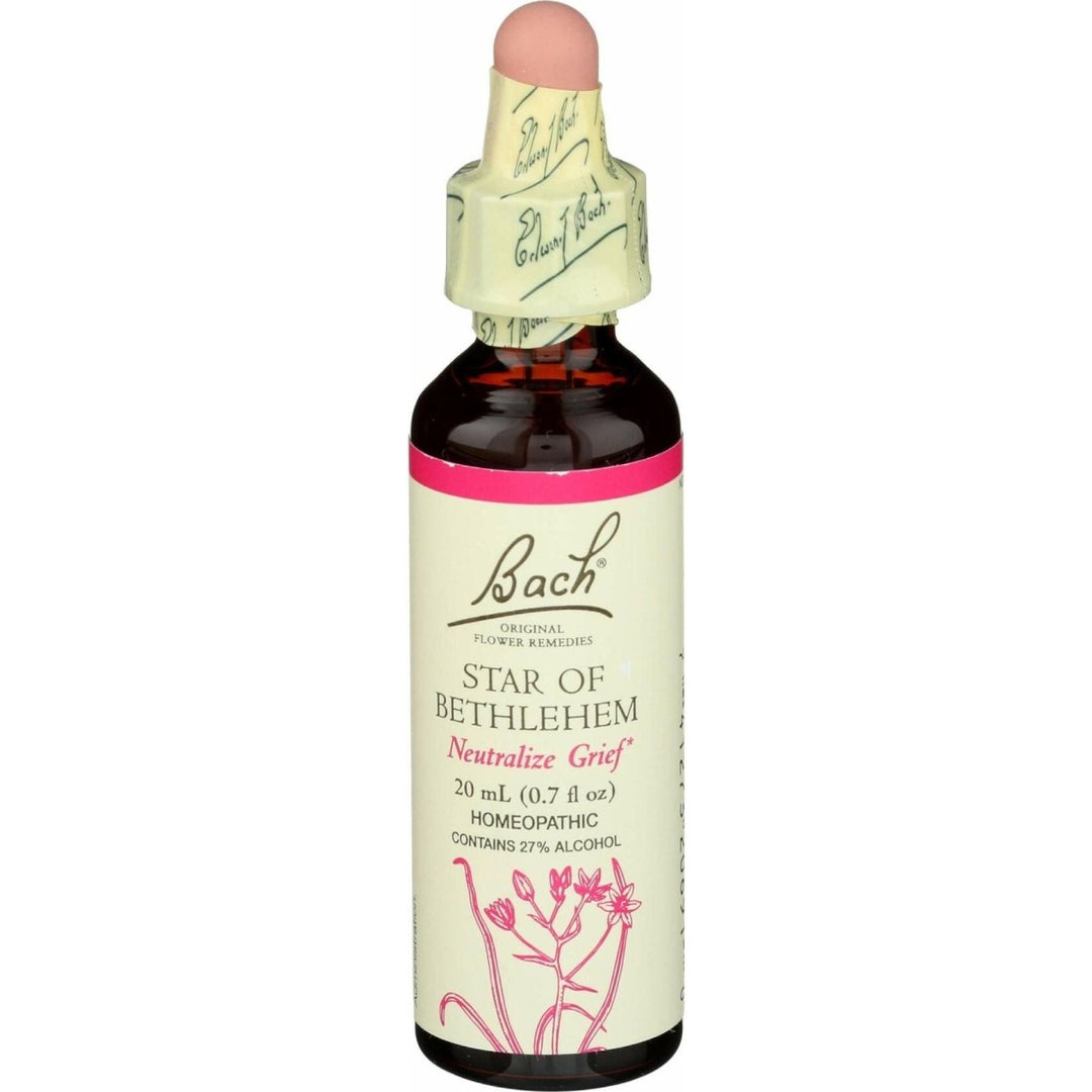 Bach Original Flower Remedies, Star of Bethlehem - 20mL Dropper, Pack of 2 - Neutralize Grief - Natural Homeopathic Flower Essence for Emotional Balance - Vegan, Gluten Free, Sugar Free - The Oasis of Health
