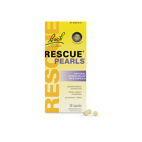 Bach Rescue Pearls 28 Capsules - The Oasis of Health