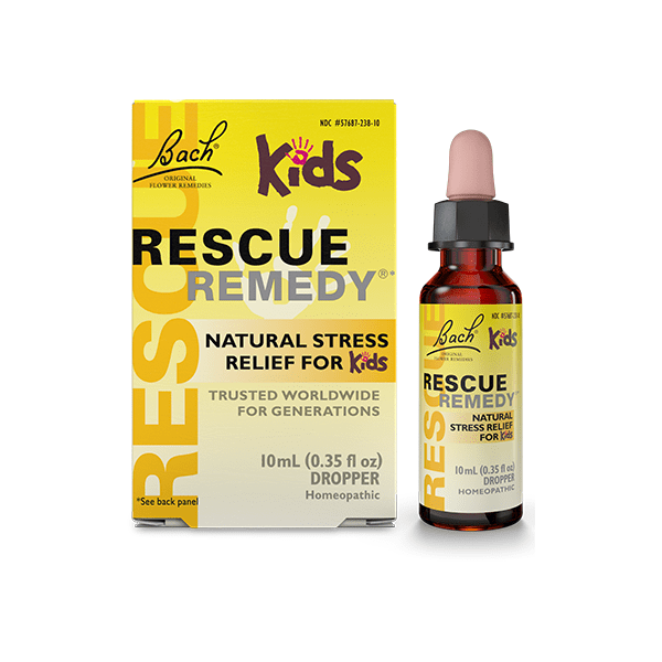 Bach Rescue Remedy Natural Stress Relief For Kids 10ml Dropper - The Oasis of Health