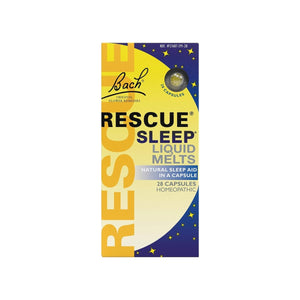 Bach Rescue Sleep Liquid Melts 28 Capsules - The Oasis of Health