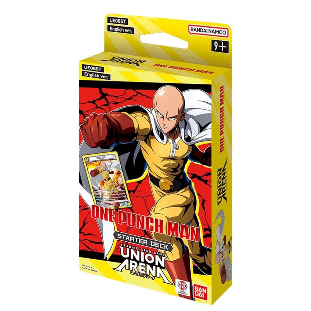 BANDAI Union Arena TCG One Punch Man Starter Deck (UE06ST) - 50 Cards - The Oasis of Health