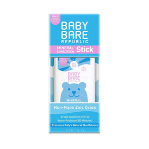 Bare Republic - Mineral Baby Sunscreen Stick 55 SPF - 0.5 oz. - The Oasis of Health