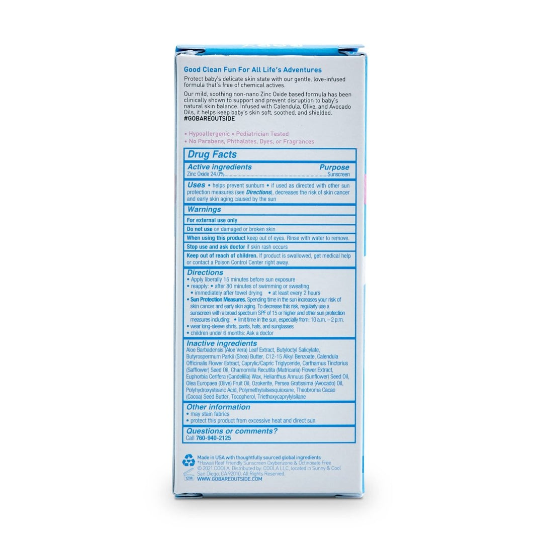 Bare Republic - Mineral Baby Sunscreen Stick 55 SPF - 0.5 oz. - The Oasis of Health