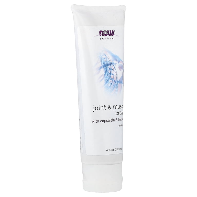 Now Solutions Joint &amp; Muscle Cream 4oz - 3293 - 3 Pack