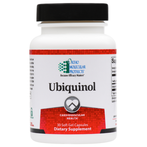 Light Gray Ortho Molecular Ubiquinol 30 Softgels by Ortho