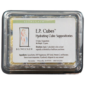 Bezwecken E.P. Ovals – 16 Oval Suppositories - Sold as 12 EP Cubes - The Oasis of Health