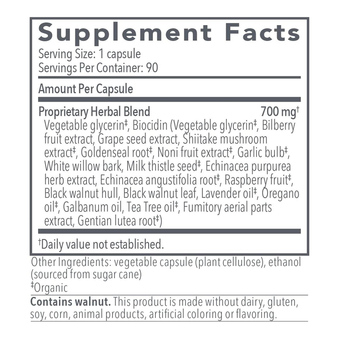 Bio - Botanical Research Biocidin Broad Spectrum 90 Capsules - The Oasis of Health