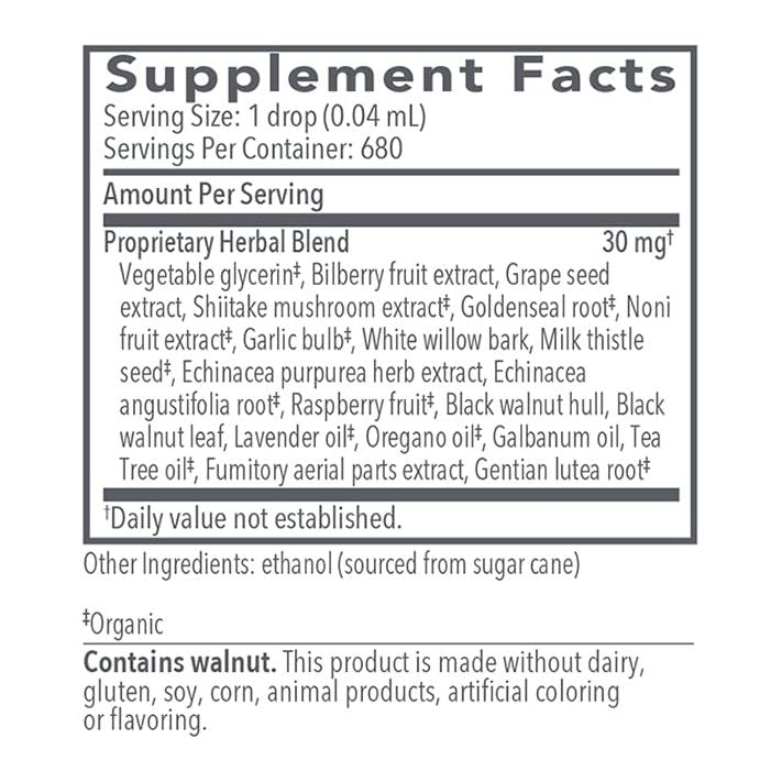 Bio - Botanical Research Biocidin Broad Spectrum Remove Liquid Formula 1oz - The Oasis of Health