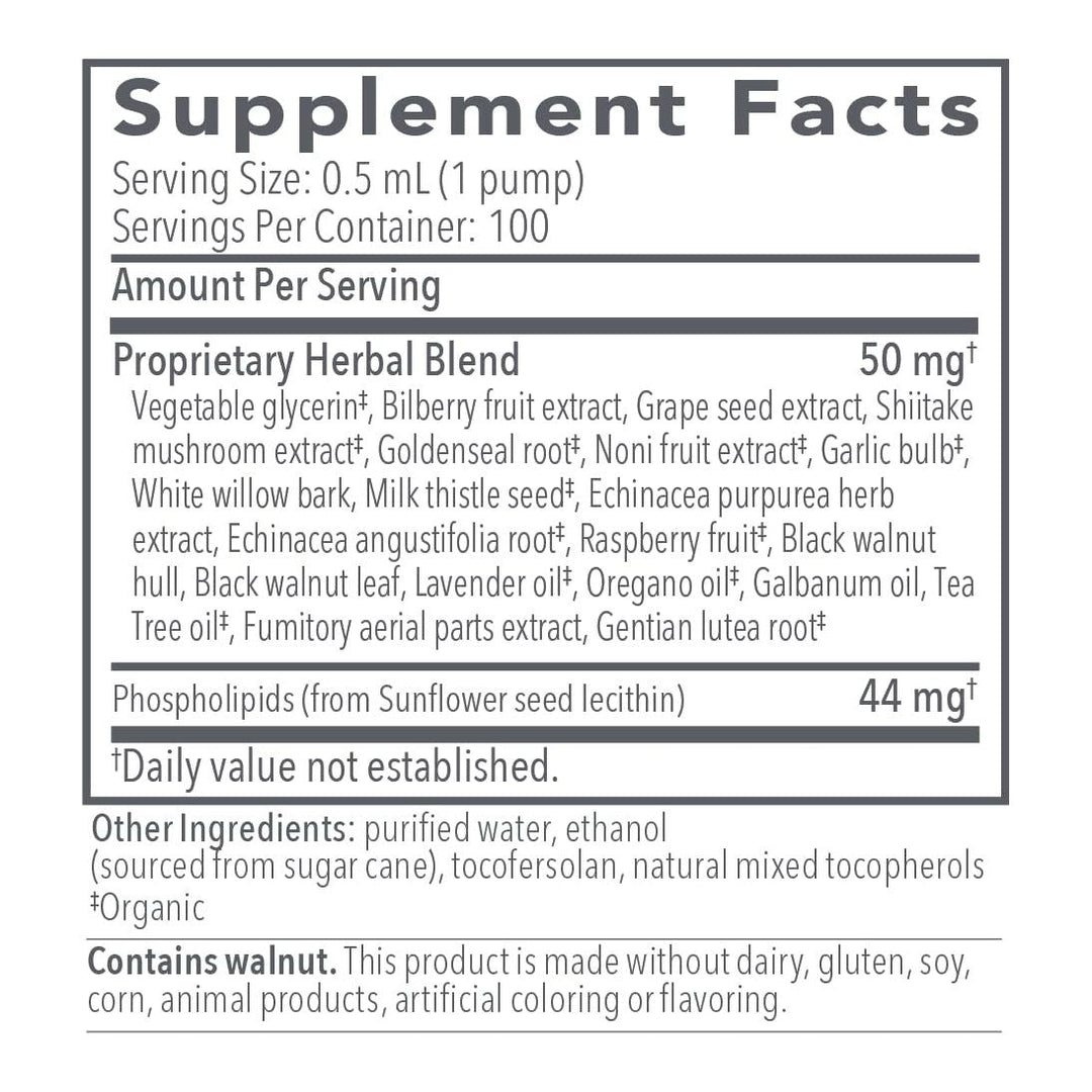 Bio - Botanical Research Biocidin LSF Remove Broad Spectrum Liposomal 1.7 fl oz - The Oasis of Health