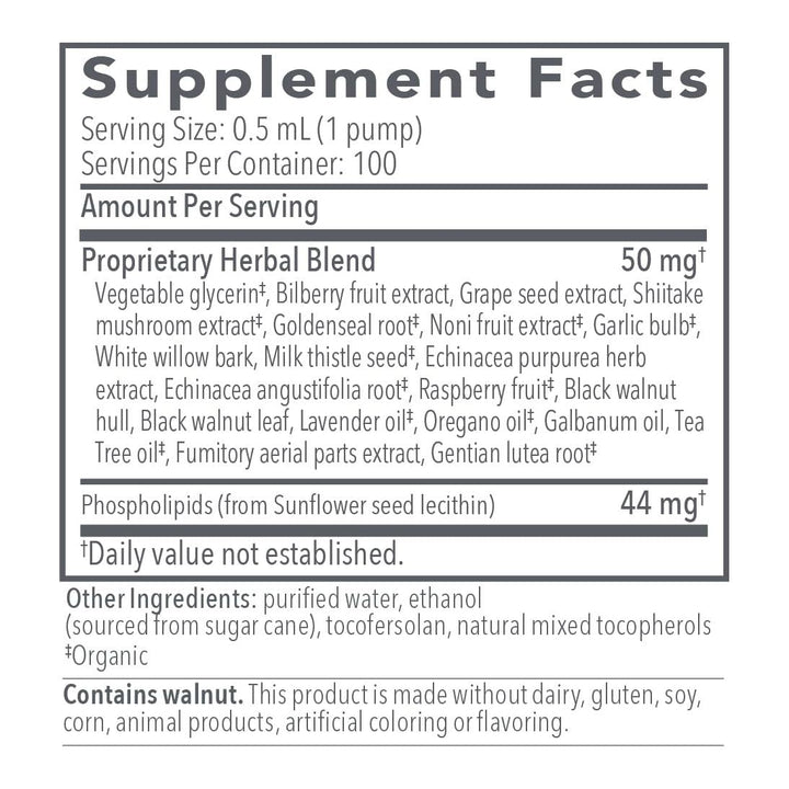 Bio - Botanical Research Biocidin LSF Remove Broad Spectrum Liposomal 1.7 fl oz - The Oasis of Health