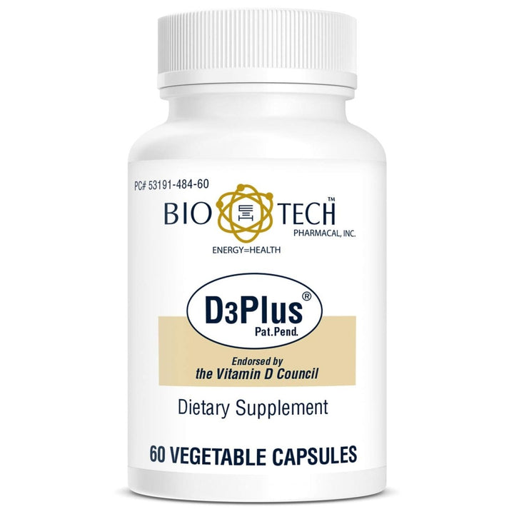 Bio - Tech Pharmacal D3 Plus (60 Count) - The Oasis of Health