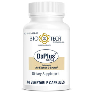 Bio - Tech Pharmacal D3 Plus (60 Count) - The Oasis of Health