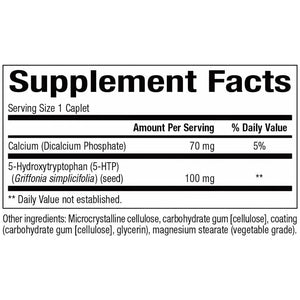 Bioclinic Naturals - 5 - HTP (5 - Hydroxytryptophan) 60 Time Release Caplets - The Oasis of Health