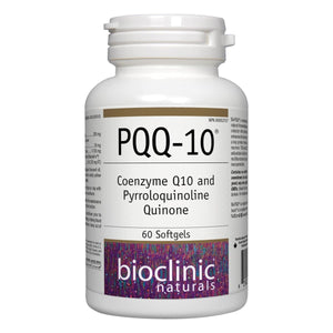 Bioclinic Naturals CerebroVital PQQ - 10 60 Softgels - The Oasis of Health