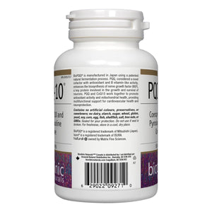 Bioclinic Naturals CerebroVital PQQ - 10 60 Softgels - The Oasis of Health