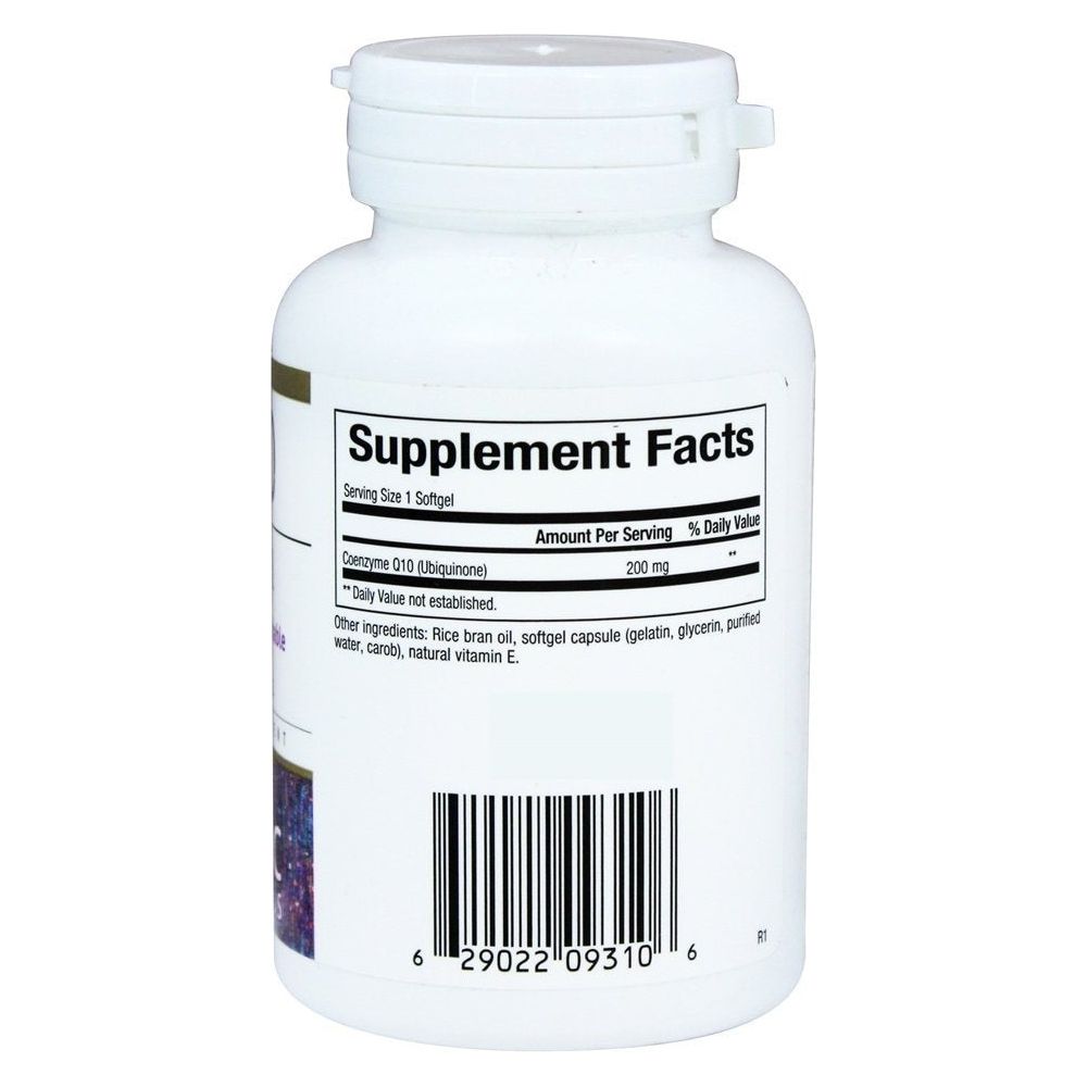 Bioclinic Naturals CoQ10 200mg 30 softgels - The Oasis of Health