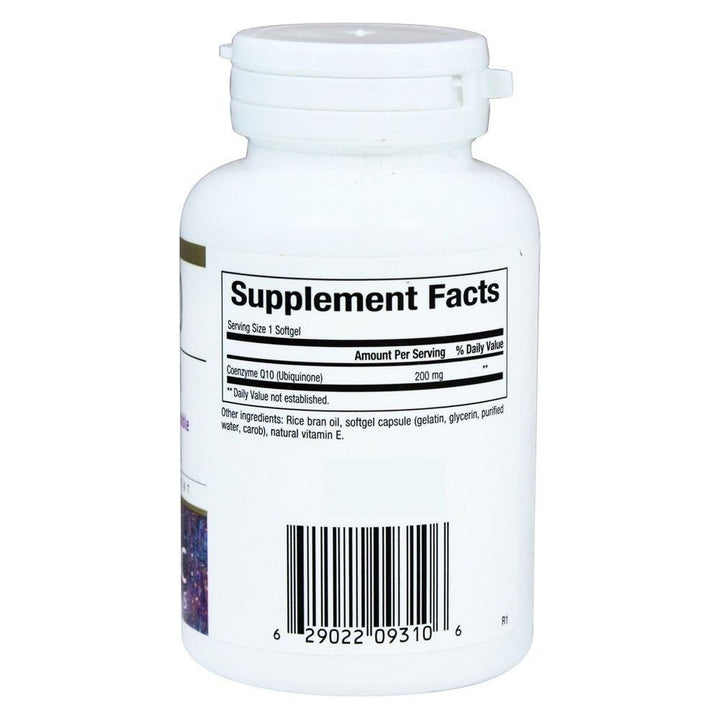 Bioclinic Naturals CoQ10 200mg 30 softgels - The Oasis of Health