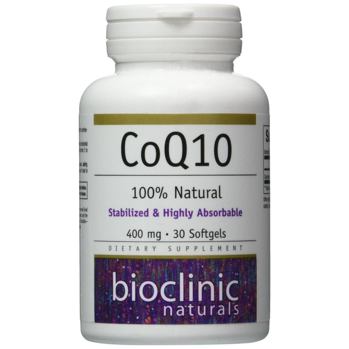 Bioclinic Naturals CoQ10 - 400mg - 30 Capsules - The Oasis of Health
