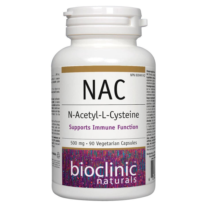 Bioclinic Naturals NAC & ALA 90 Capsules - The Oasis of Health