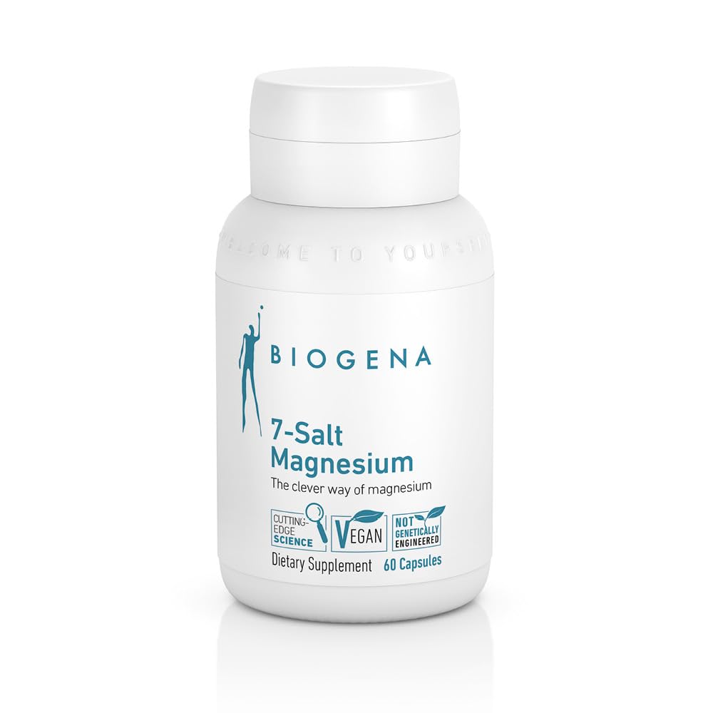 BioGena - 7 - Salt Magnesium - 60 Capsules - The Oasis of Health