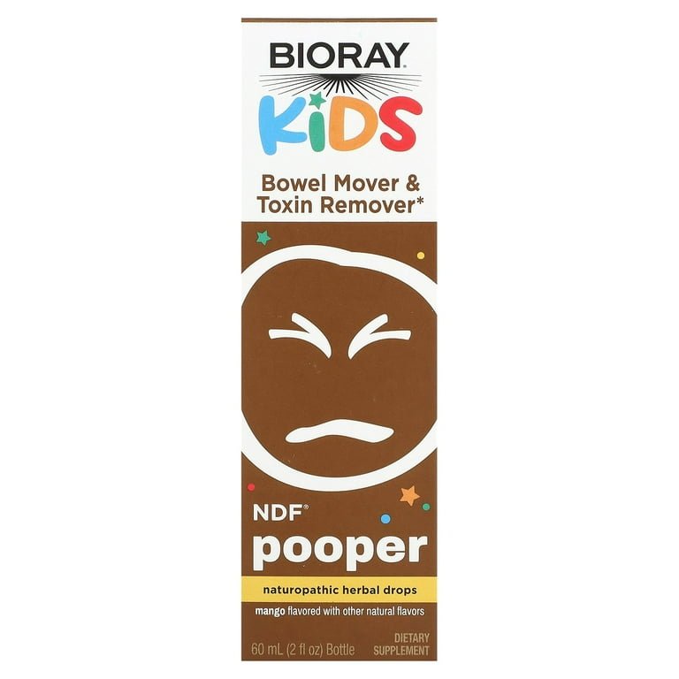 BioRay Kids NDF Pooper 2oz - 2 Pack - The Oasis of Health