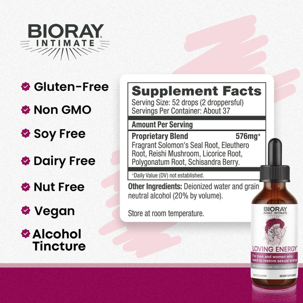 BioRay Loving Energy Alcohol Free 2oz - The Oasis of Health