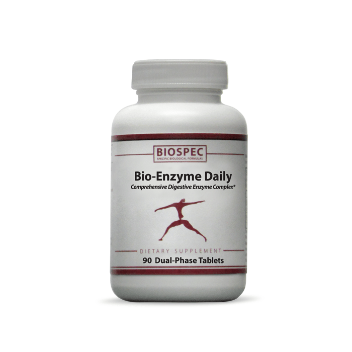 Biospec Nutritionals Bio - Enzyme Daily 90 Dual - Phase Tablets - The Oasis of Health