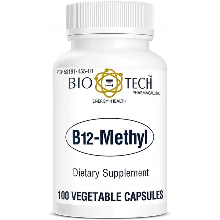 BioTech B12 Methyl 100 Caps - 2 - The Oasis of Health